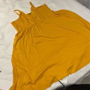 Torrid Midi dress with pockets and adjustable straps